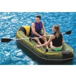 BATEAU GONFLABLE BESTWAY HYDRO FORCE + 2 RAMES + GONFLEUR 8 BATEAU GONFLABLE BESTWAY HYDRO FORCE + 2 RAMES + GONFLEUR -Intex Gonflable Soldes bateau gonflable bestway hydro force 2 rames gonfleur 3