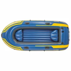 BATEAU GONFLABLE INTEX CHALLENGER 3 + 2 RAMES + GONFLEUR -Intex Gonflable Soldes bateau gonflable intex challenger 3 2 rames gonfleur 3