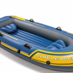 BATEAU GONFLABLE INTEX CHALLENGER 3 + 2 RAMES + GONFLEUR -Intex Gonflable Soldes bateau gonflable intex challenger 3 2 rames gonfleur 5