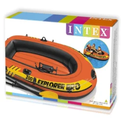 BATEAU GONFLABLE INTEX EXPLORER PRO 200 + 2 RAMES + GONFLEUR -Intex Gonflable Soldes bateau gonflable intex explorer pro 200 2 rames gonfleur 2