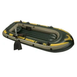 BATEAU GONFLABLE INTEX SEAHAWK 4 + 2 RAMES + GONFLEUR -Intex Gonflable Soldes bateau gonflable intex seahawk 4 2 rames gonfleur 4