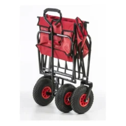 CHARIOT DE TRANSPORT PLIABLE 4 ROUES - TREM -Intex Gonflable Soldes chariot de transport pliable 4 roues trem 2
