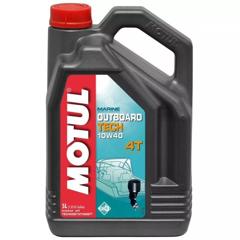 Huile 4 Temps Technosynthése 10w40 Moteurs Hors-bord - Motul 5 L 2 Huile 4 Temps Technosynthése 10w40 Moteurs Hors-bord - Motul 5 L – Image 2