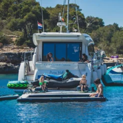 PLATEFORME GONFLABLE JOBE POUR BATEAU -Intex Gonflable Soldes plateforme gonflable jobe pour bateau 5