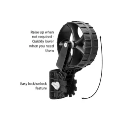 ROUES ARRIERES BATEAU RAILBLAZA -Intex Gonflable Soldes roues arrieres bateau railblaza 4