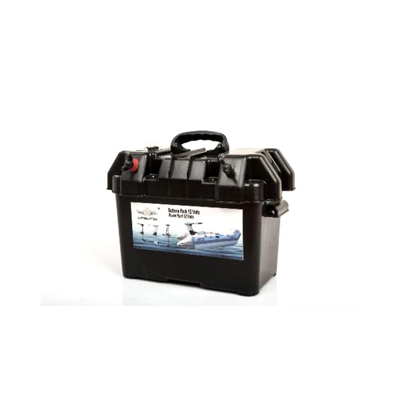 STATION DE PUISSANCE : COFFRET + BATTERIE 12V HASWING 100AH 2 STATION DE PUISSANCE : COFFRET + BATTERIE 12V HASWING 100AH – Image 2